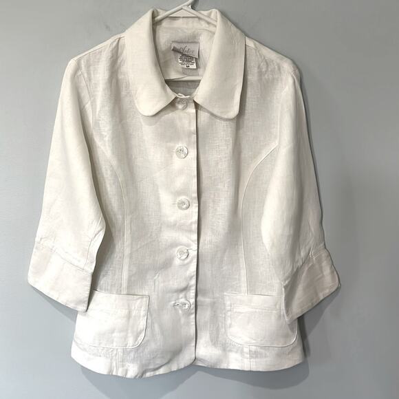 Artex Collection Linen Blazer size Small - Picture 1 of 6